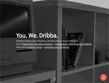 Tablet Screenshot of dribba.com